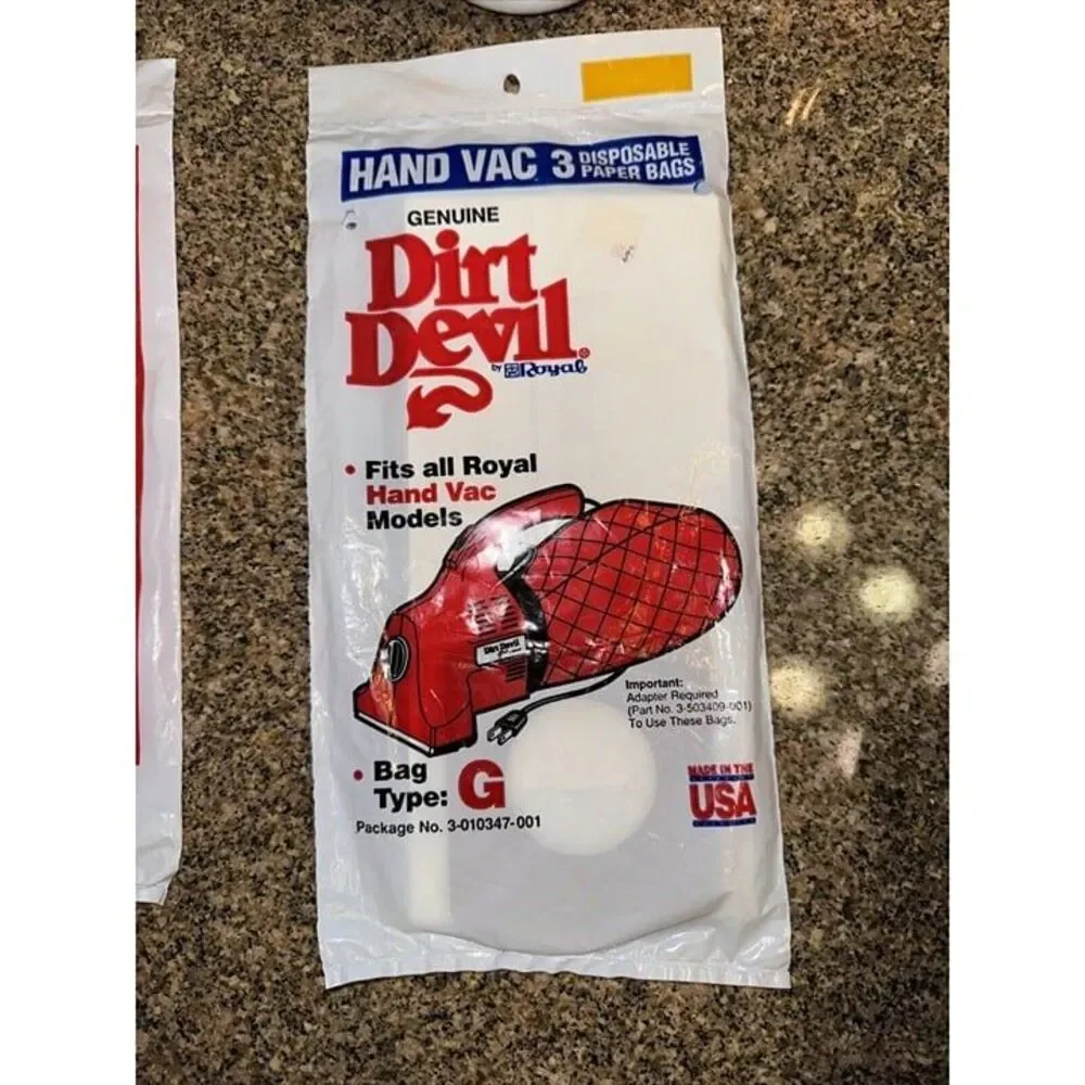 Dirt Devil Hand Vac‎ 3 Bags